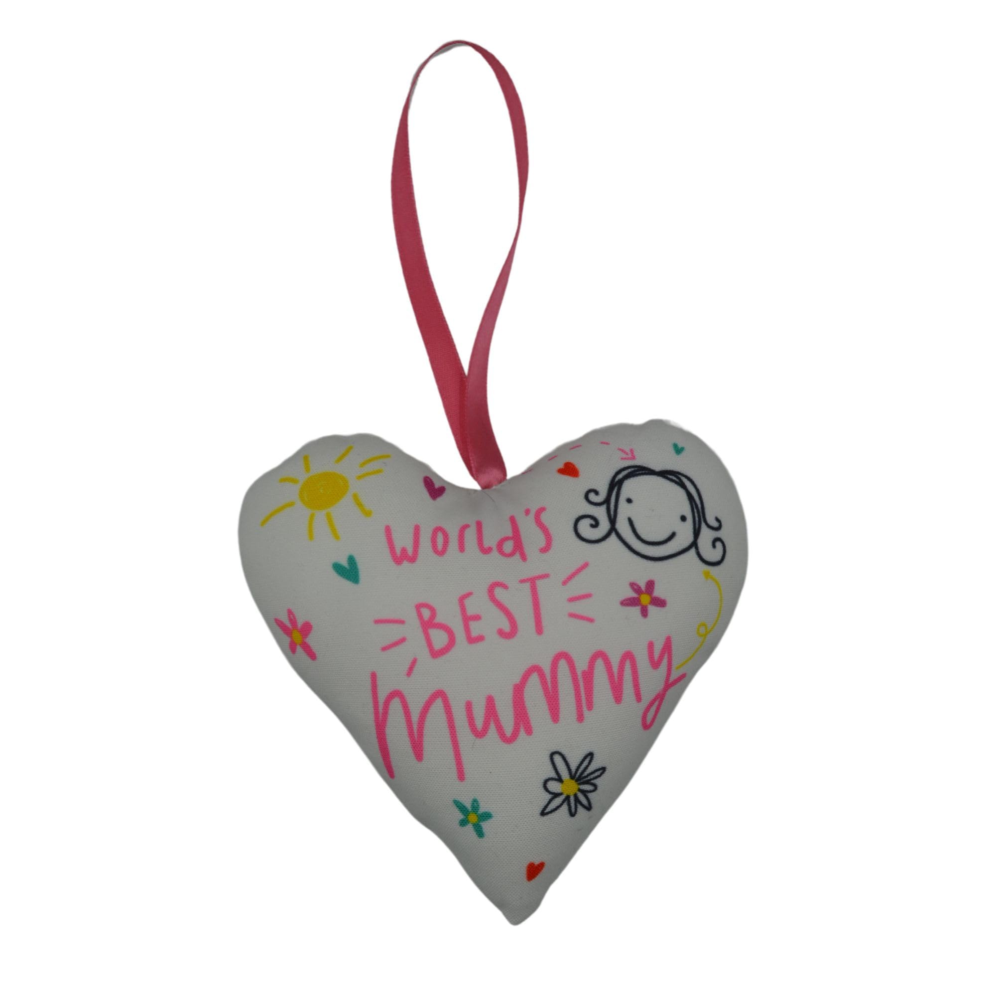HOX Scribbles 6" Cushion Mummy, White