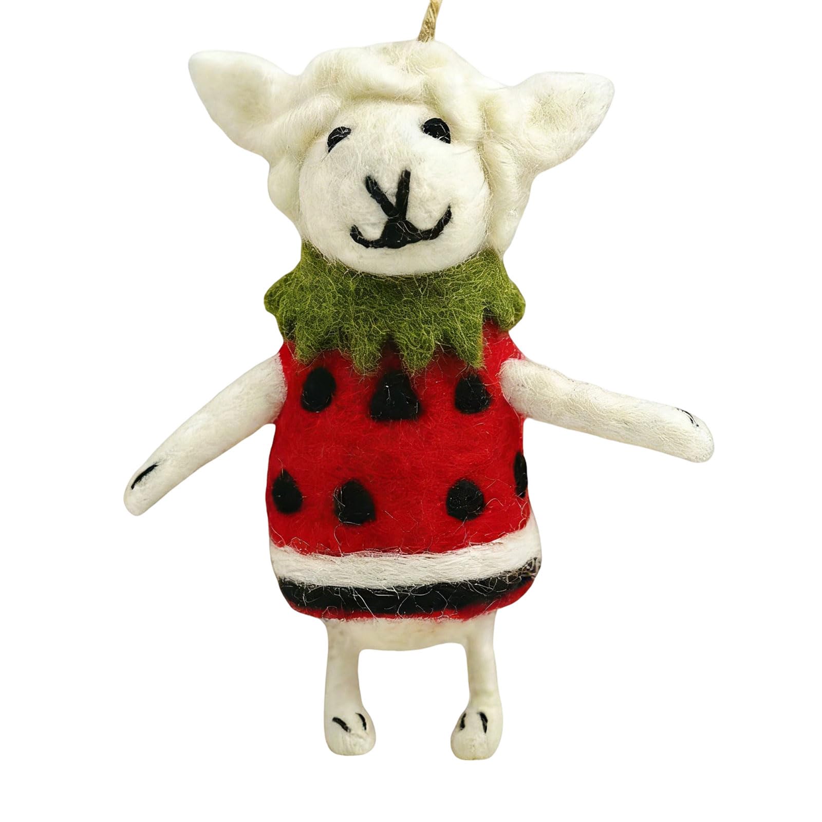 ZEPFJHE Crochet Flower Keychains Purse Bag Accessories Charm Car Keyrings Valentines Gift Sheep Keychain Women Crochet Flower Sheep Keychain