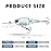 TRUSCEND Fishing Lures Diving Lip Design Suspending Jointed Crankbait with BKK Hooks All-Purpose Trolling Glide Bait for Freshwater & Saltwater Inshore Fishing Swimbaits for Bass Tout Walleye Crappie