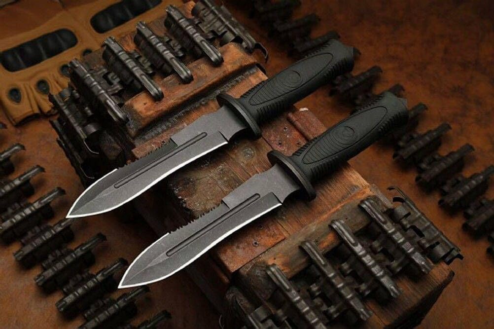 Generisch Teerma NL4 Outdoor Messer, 29.8cm Full Tang Survival-Messer mit G10 Griff,Kydex Scheide, Feststehende Messer mit Titanium, Scharfe Jagdmesser Für Camping, Jagd, Geschenk, Sammlung