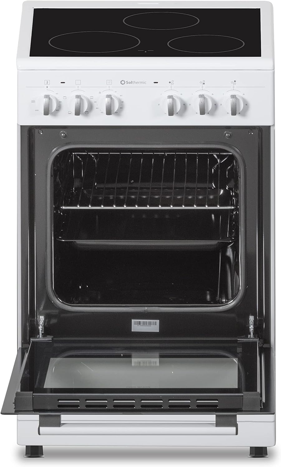 SOLTHERMIC COMBO PACK COCINA VTC BLANCA 50X50 + CAMPANA H60P INOX / 50 CM/GRAN CAPACIDAD EXTRACCION/ALTA GAMA