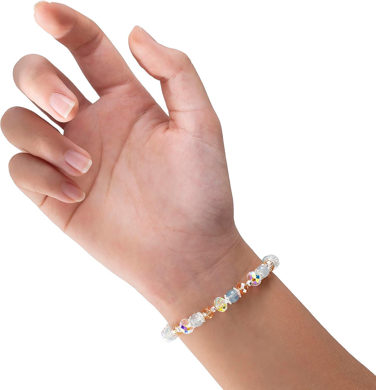 S925 Sterling Silver Bracelets for Women, Northern Lights Crystal Gift Ready with Jewelry Box, Mothers Day Birthday, Romantic Gift for Her - Image 6