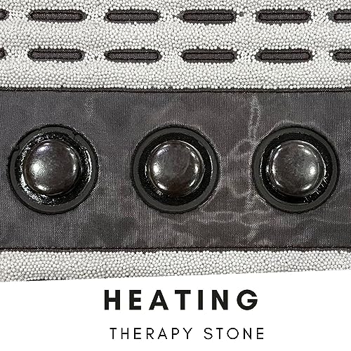 Image of AROGYA 64 Ceratonic Stone Heating Mat For Back Pain Relief & Muscle Relaxation Far Infrared Heating Mattress Promote Metabolism Improve Circulation EMS Full Body Massage For Home, Office, Clinic