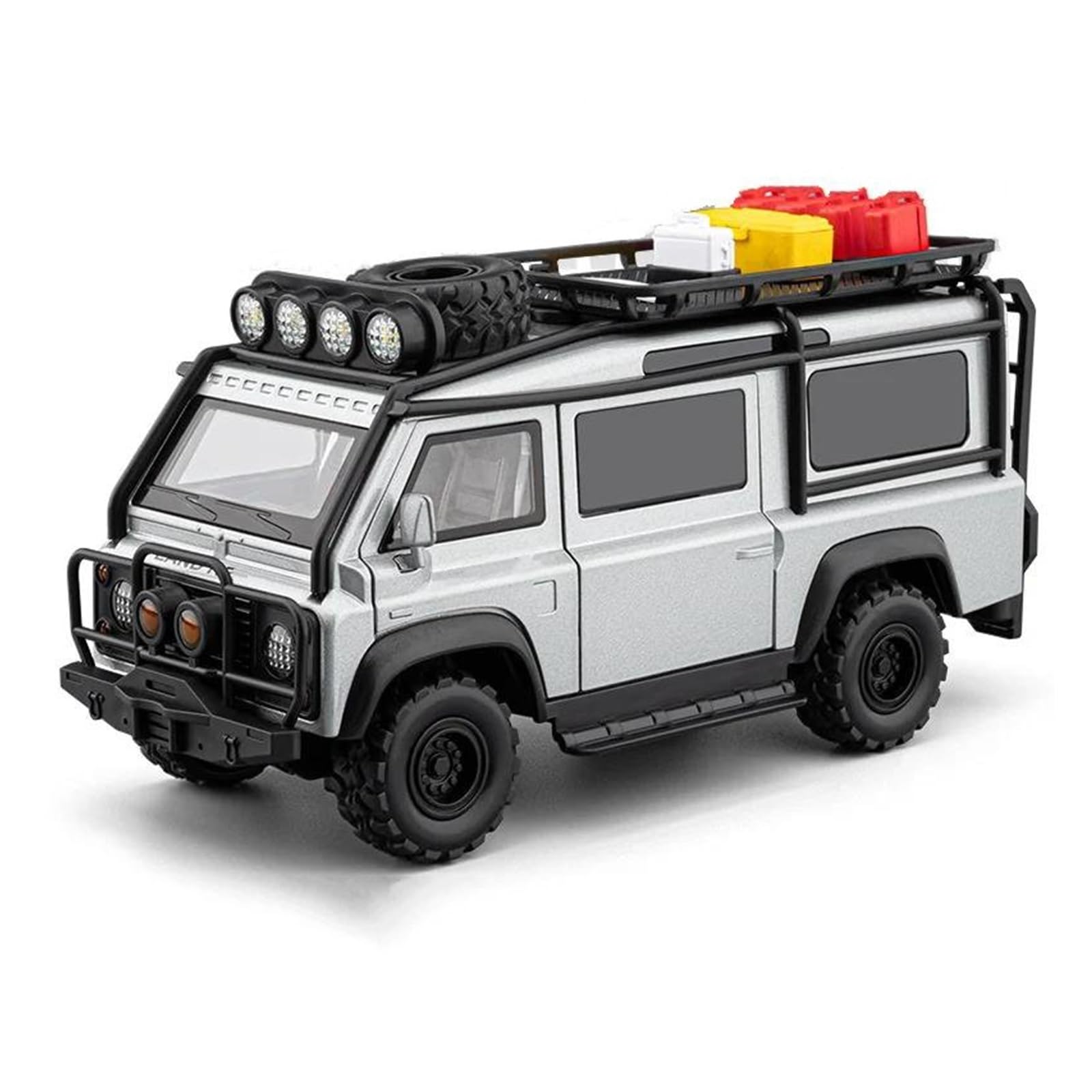 Mocalux Silver Scale Die-Cast Model Car For Defender 110 Diecast Model Car
