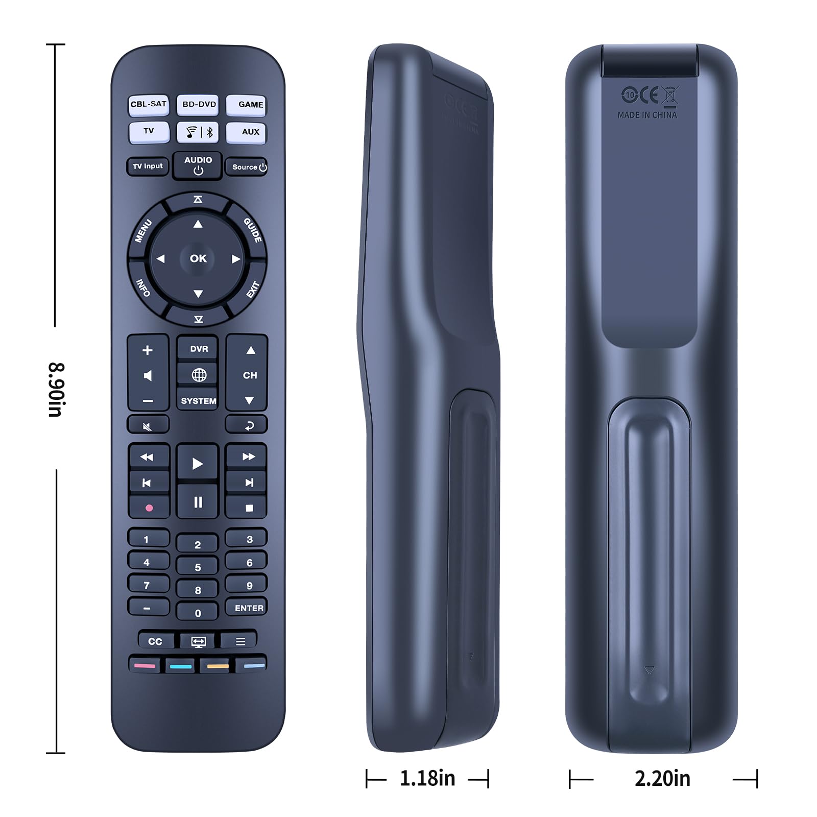 Amazon | PZL 交換用リモコン Bose URC-15s CineMate 520、220、130