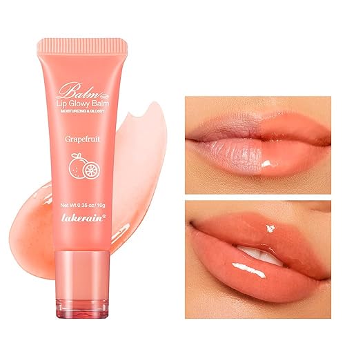 Miniatura 6 de Bálsamo hidratante de mantequilla labial para un acabado brillante y brillo de labios, bálsamo labial brillante con fragancia digna de verano