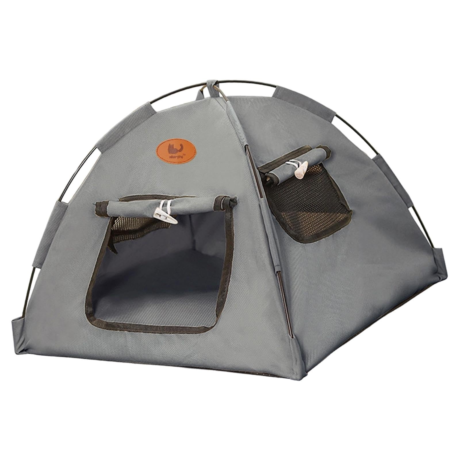 Cat Tent House Rifugio per Gatti Tenda Animali Domestici Cuccia Portatile Materiale Oxford per Animali Fino a 2kg Adatta per Balcone Terrazzo Interni, XL