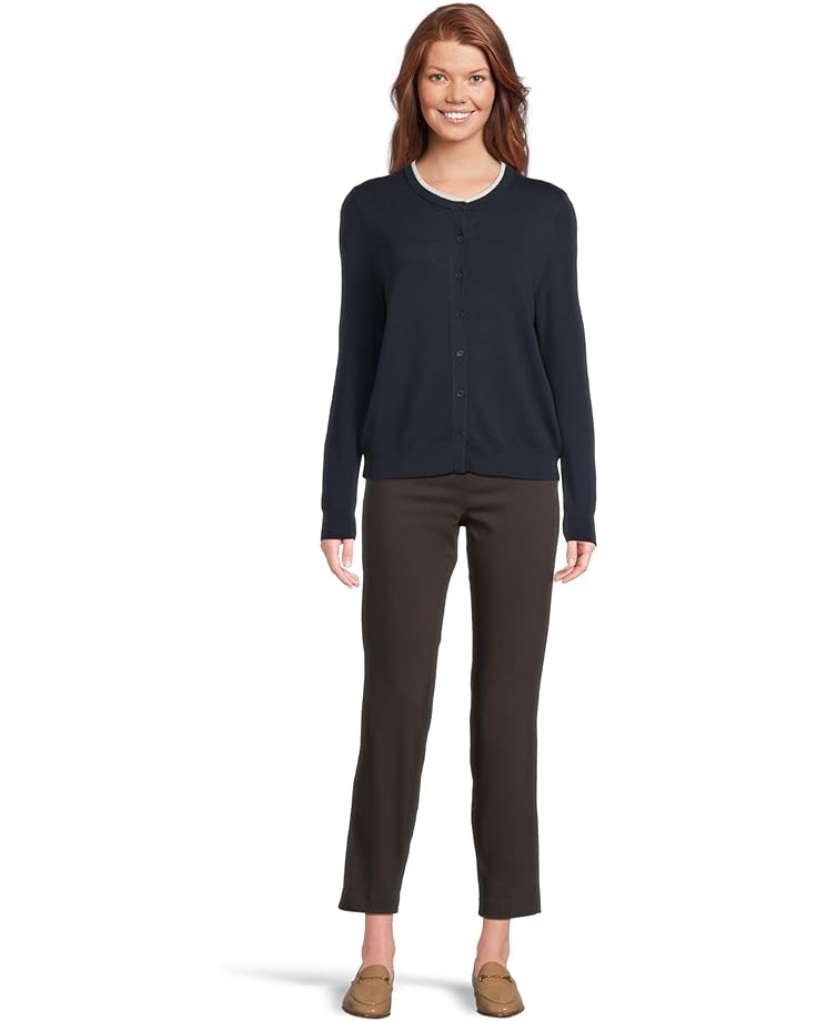 Elliott Lauren Modal Knits - Button Front Cardigan with Double Layer Neck Detail - #5 of 5