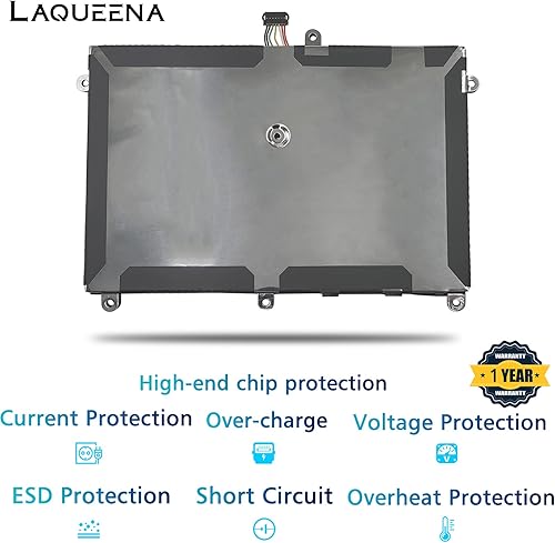 Miniatura 6 de L13M4P21 - Batería para portátil compatible con Lenovo IdeaPad Yoga 2 11 Series L13L4P21 121500223 121500224 2ICP55070-2 2ICP65170-2 7.4V 34Wh 4