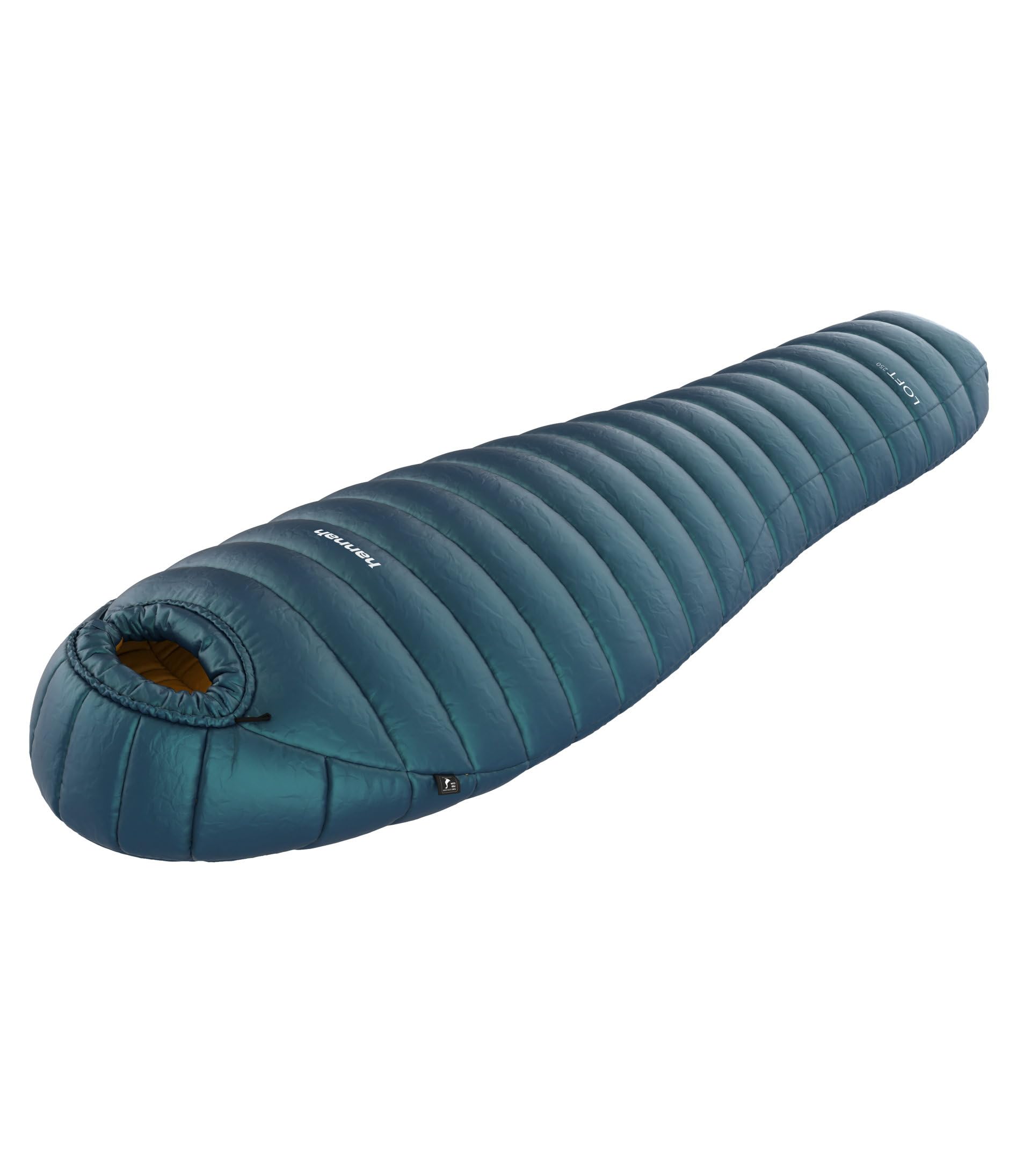 Hannah śpiwór typu mumia Loft 250 Legion niebieski 195 l lekki puch -8°C niebieski
