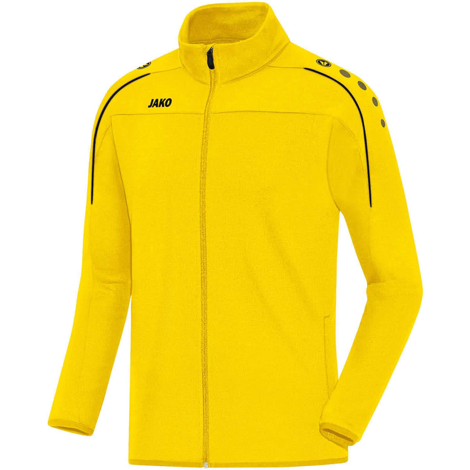 JAKO Men's Classico mit Durchgehendem Rv Training Jacket, Lemon, L