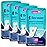 Because Premium Guards for Men - 80 Count Pack of Discreet, Individually Wrapped Bladder Protectors - Complete Absorbency, Fast-Locking, Odor Control - Comfort Fit, 2 Cups of Absorbency