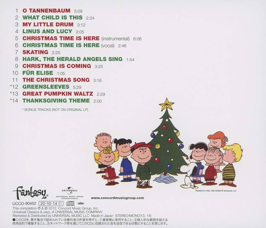 スヌーピーのメリークリスマス [CD] Amazon | スヌーピーのメリー・クリスマス | ヴィンス