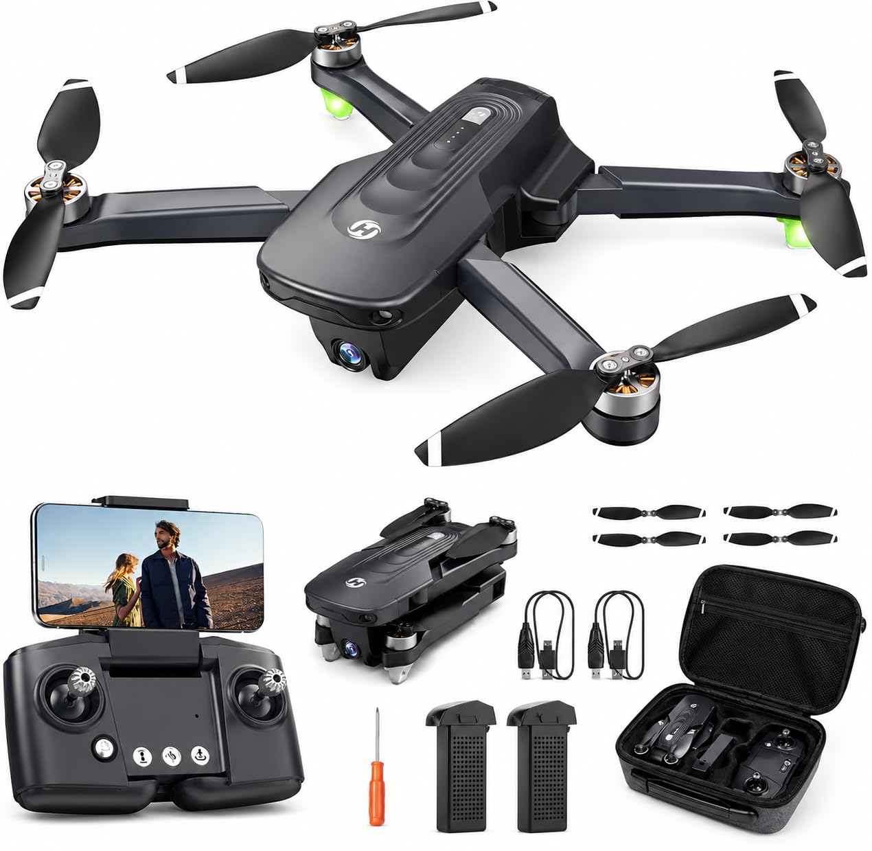 Holy Stone GPS Drones for Adults with Camera 4K - HS175D RC