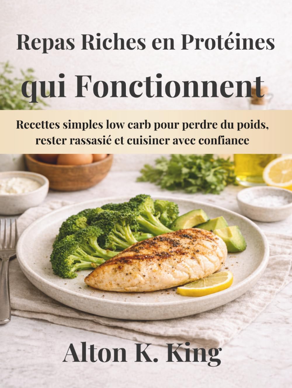 Repas Riches en Protéines qui Fonctionnent: Recettes simples low carb pour perdre du poids, rester rassasié et cuisiner avec confiance