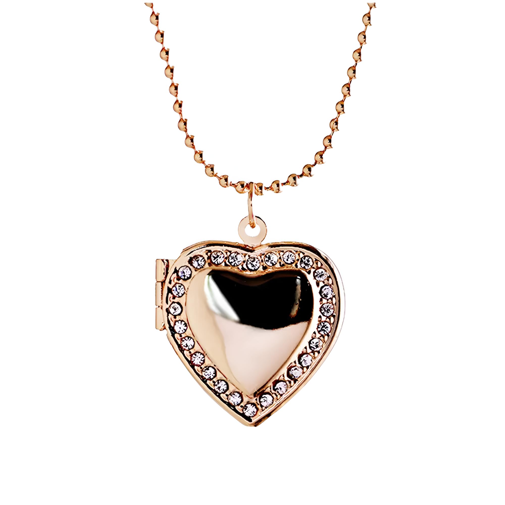 Collana con medaglione a cuore in argento sterling 925 da donna, collana con pendente a forma di foto, immagine che contiene immagini