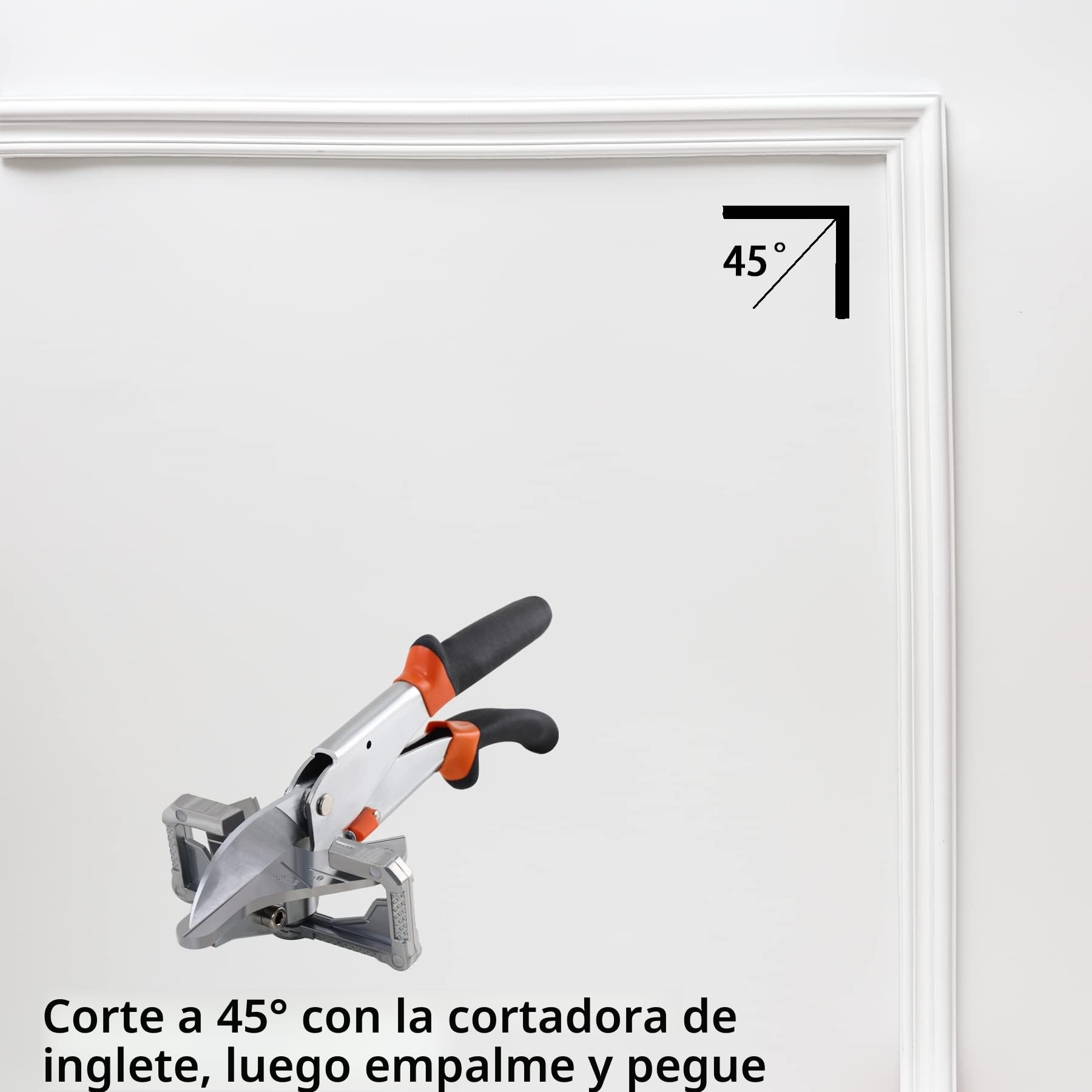 Gaahing Peel y Stick Wall Molding Trim & Chair Rail, moldeo de panel autoadhesivo, decoración del hogar de bricolaje en el marco del espejo de la puerta del gabinete, 3m x 4cm