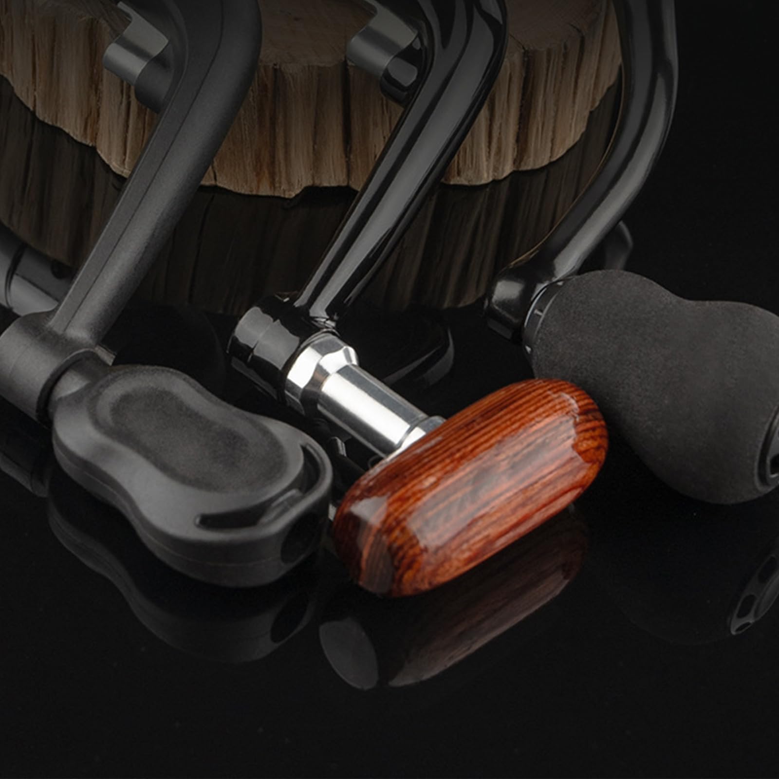 Manivelle rotative pour moulinet - Poignée de manivelle électrique - Accessoires de pêche