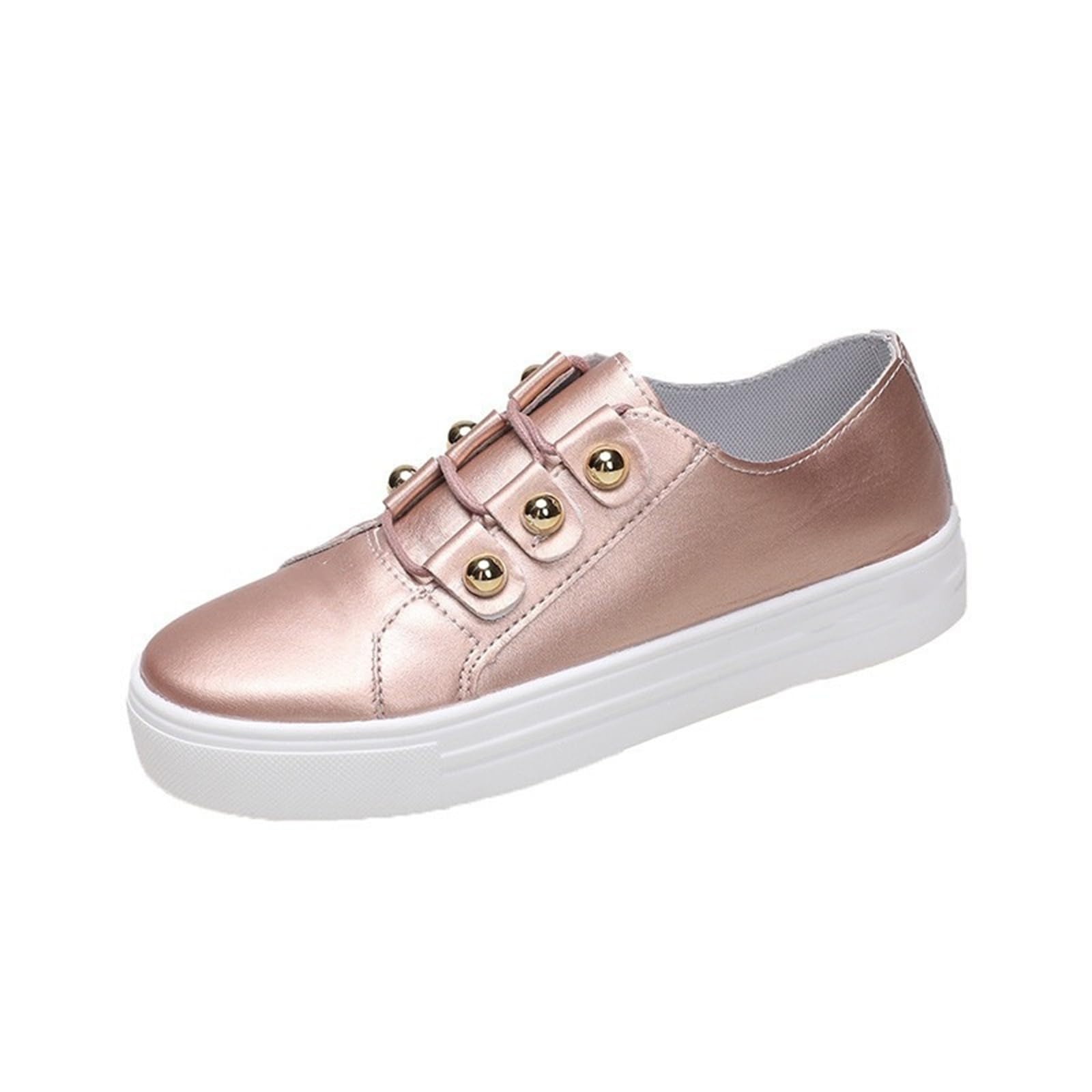 Shoes For Women Sneakers Trendy Canvas Shoes Casual Slip On Fashion Walking Shoes Dressy Summer Flats Loafers