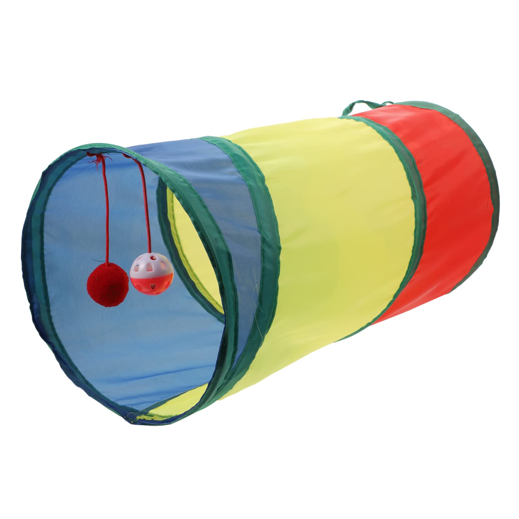1pc Cat Tunnel Puppy Dog Toys Interactive Pet Tube Rabbit Tunnel Toys Small Dog Toy Small Pet Nest Tunnel Chew Toys Cat Catnip Toy Bunnies Toys Puppy Toy Fold Polyester Cat Playing