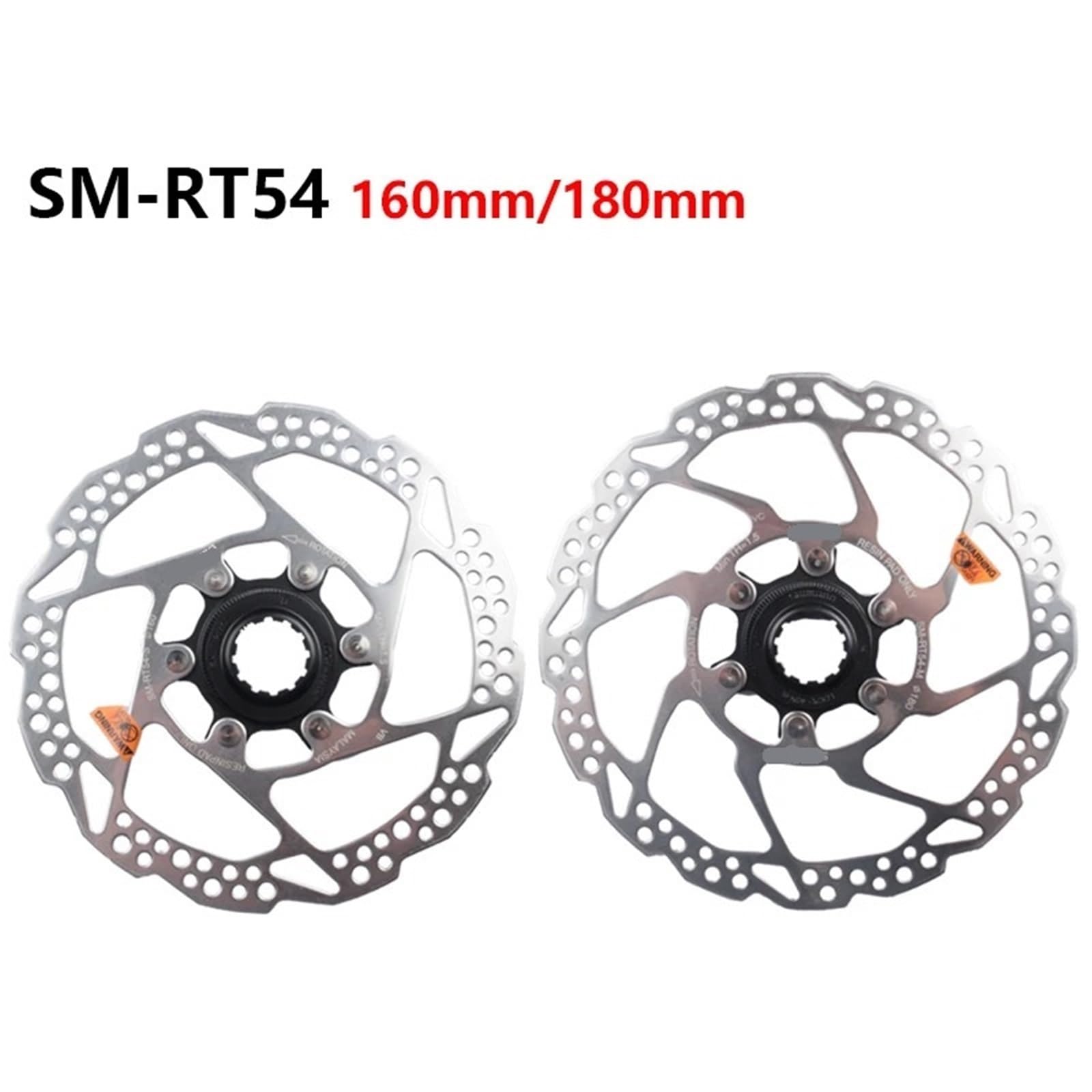Bremsscheibe SM-RT54 160mm 180mm Centerlock Bremsscheibe Fahrrad Teile(Rt54 180mm no box)