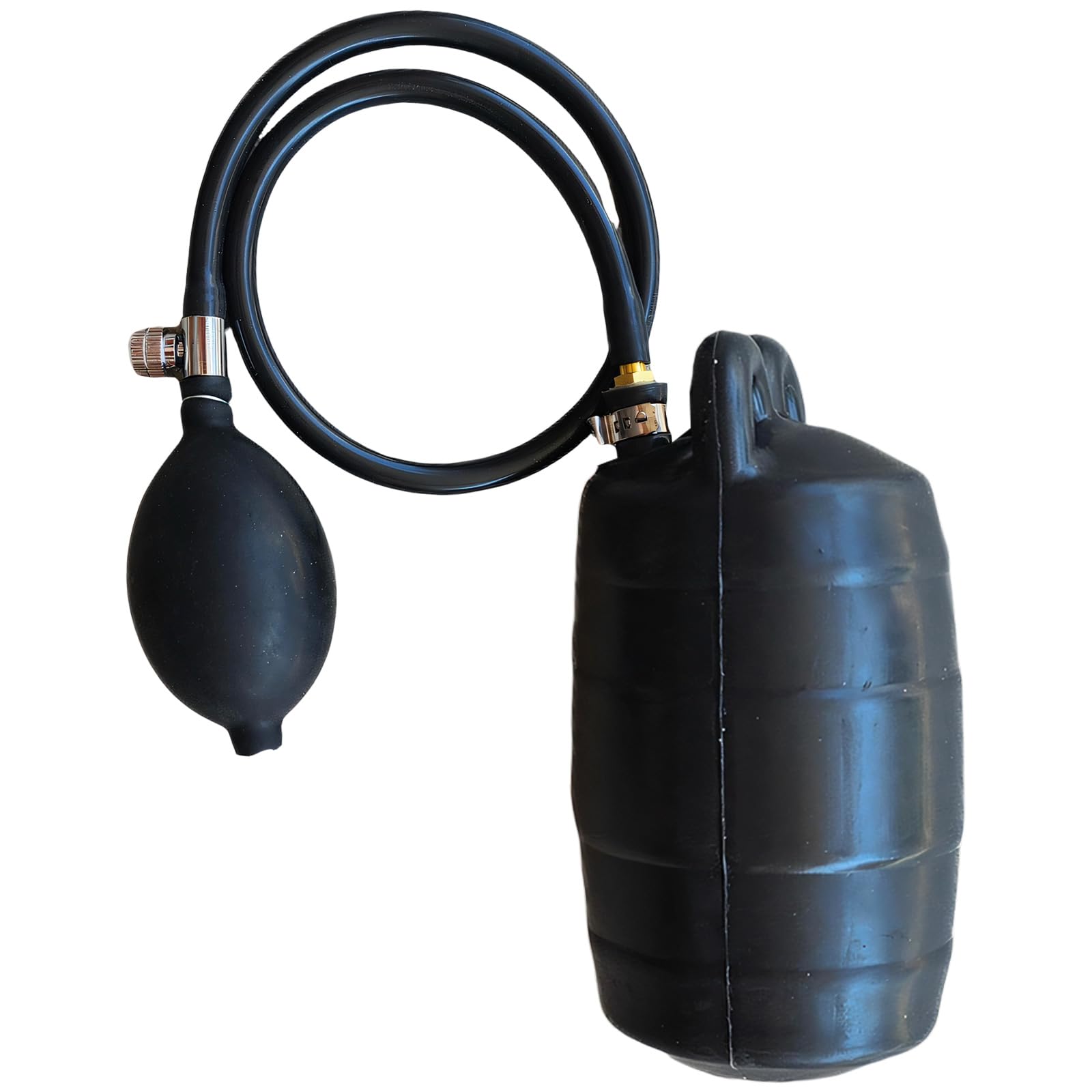 Manual Inflation Pipeline Plug Toughly Rubber Inflatable Pipe Plug Balloon Block for Construction and Plumbing Works Drain Testing Outlet