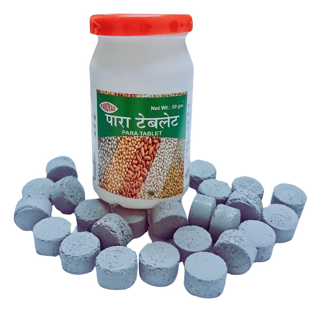 SURYAUDAY Preserve Your Rice, Grains, Pulses, Rava, Besan, Maida Naturally with Parad (Para/Mercury) Tablets (50 Gram Each) - Pack of 6 Bottle (B0CHJK8X95) Amazon Price History, Amazon Price Tracker