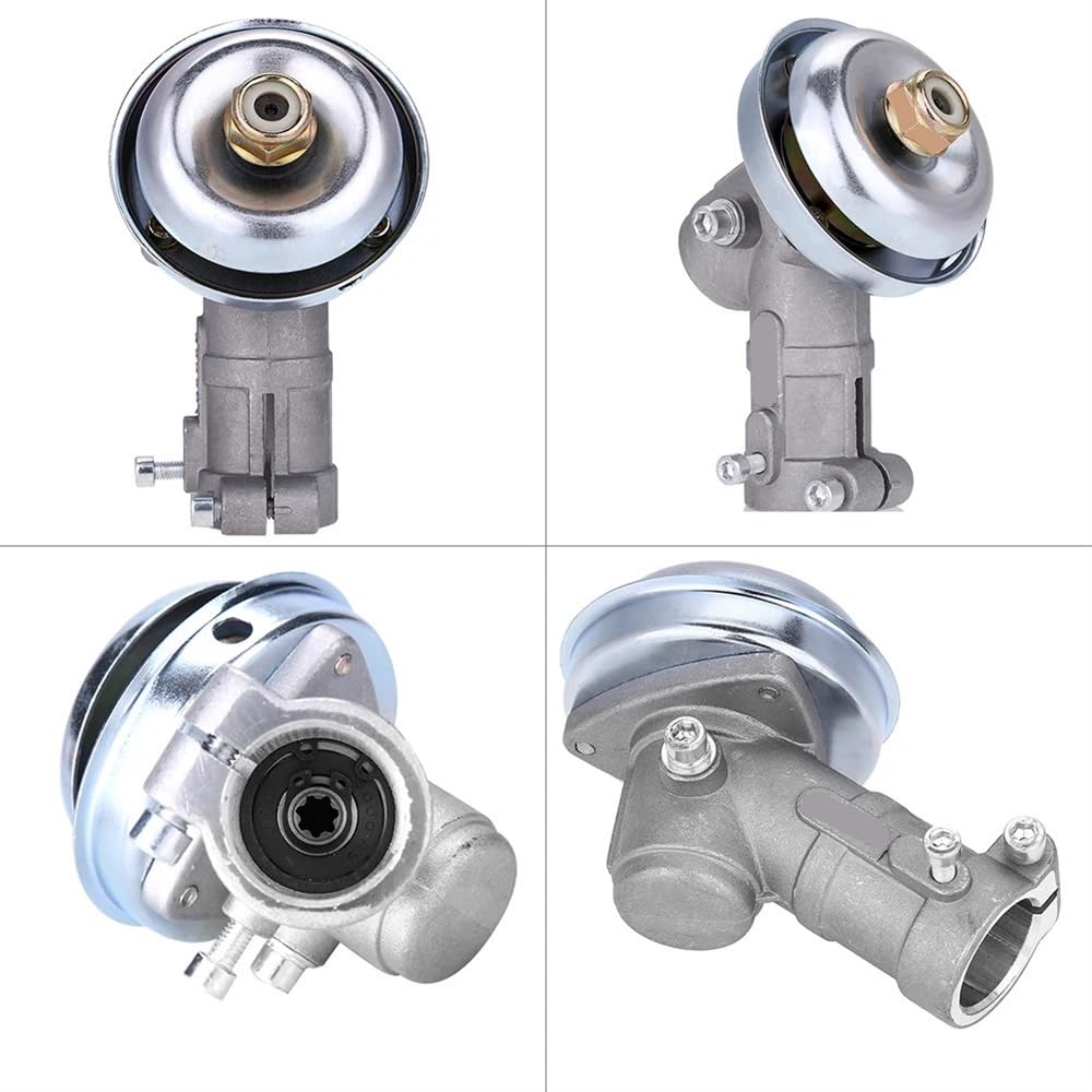 26mm 28mm Strimmer Gear Head Gearbox con 7T 9T Dientes para Lawn Mower Replación Equipo de energía Exterior(26MM)