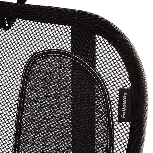 Fellowes Respaldo ergonómico - Cojín Lumbar para Cualquier Silla. Mejora la Postura, Alivia el Dolor de Espalda y Reduce la Fatiga