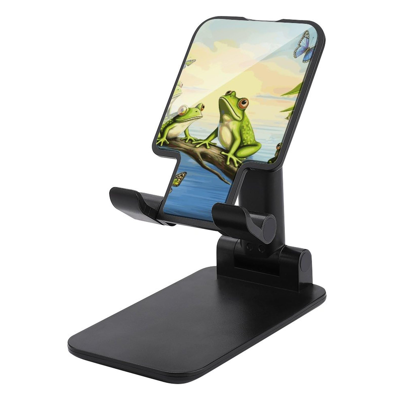Support de téléphone pliable double hauteur ergonomique universel