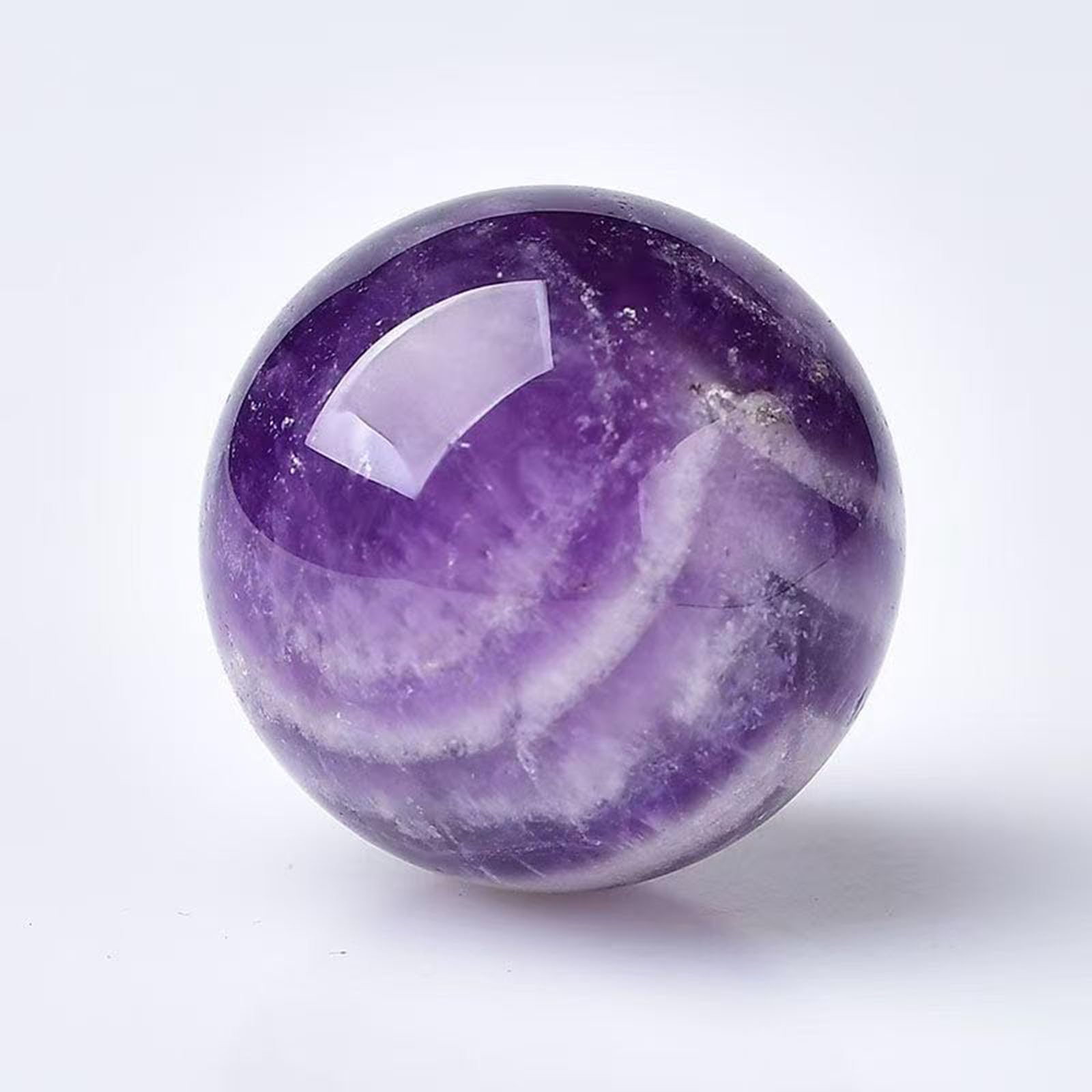 Boule d'améthyste de rêve 4cm pour divination et yoga - 7