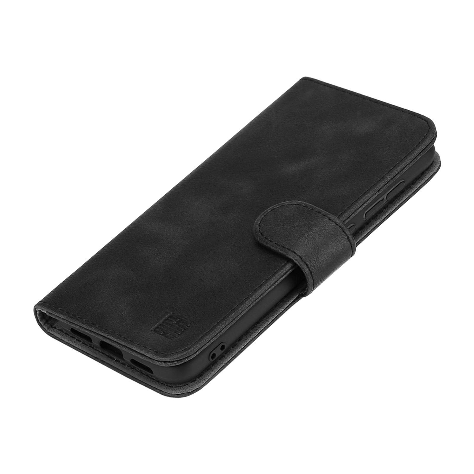 32nd Custodia a Portafoglio in Pelle PU per Xiaomi Mi 11, Case Realizzato in Pelle Sintetica con Diversi Comparti e Chiusura Magnetica - Nero