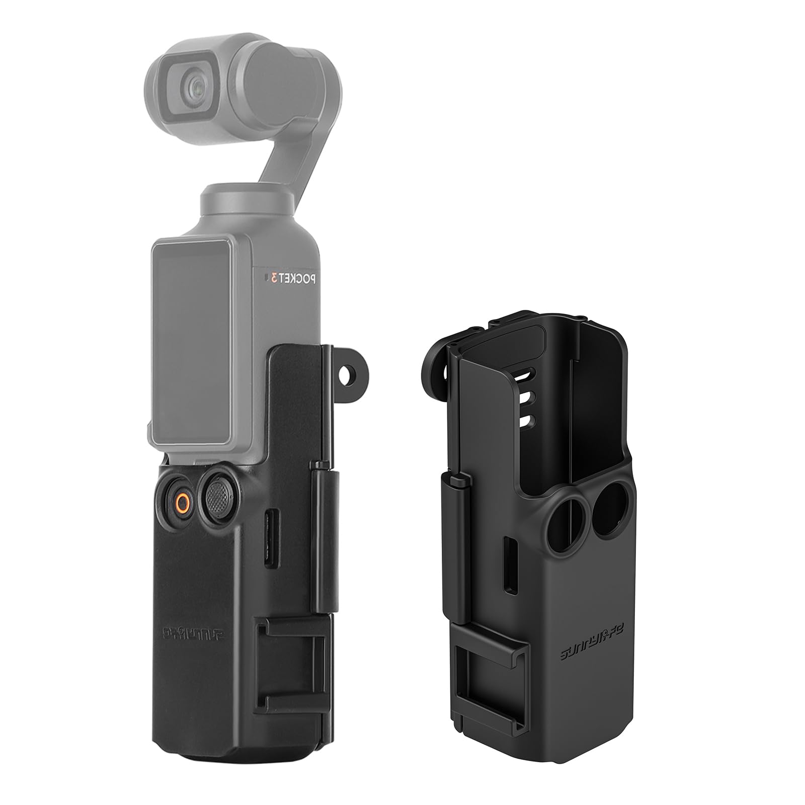 iEago RCOsmo Pocket 3 Camera Holder Adapter Extension Camera Handle Multifunction Protective Frame Adapter Mount for DJI Osmo Pocket 3 Accessories