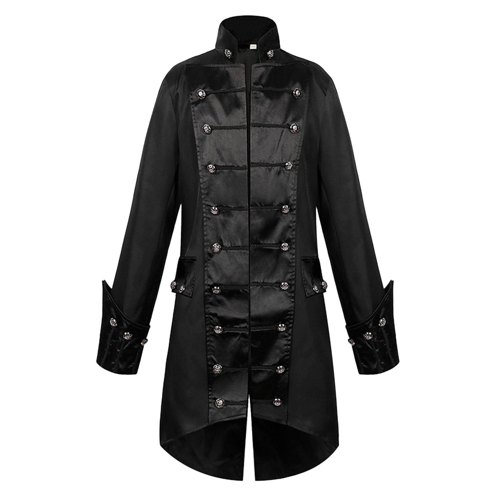 Générique Veste Smoking Homme Steampunk Slim Fit Bouton Costume De Smoking Élégants Punk Costume Festif Veste Redingote Costume Homme Pour Fête, Cosplay, Costume Pour Homme Et Adulte