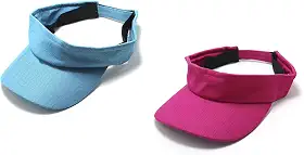 Kit C/2 Viseira Unissex Beach Tennis Praia Sol Esportiva Ajustável