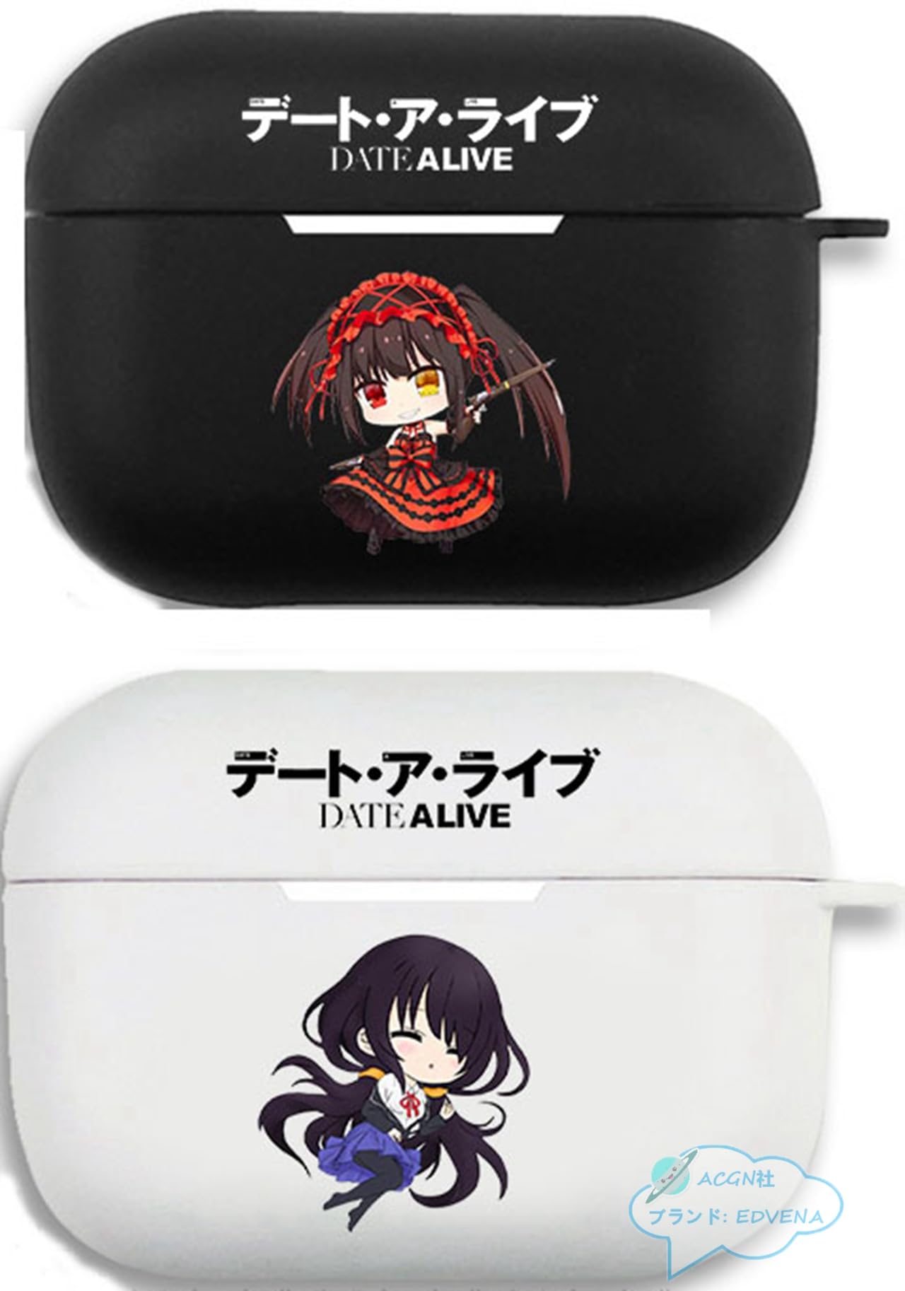 Amazon.co.jp: デート・ア・ライブ AirPodsケース 時崎狂三 イヤホン