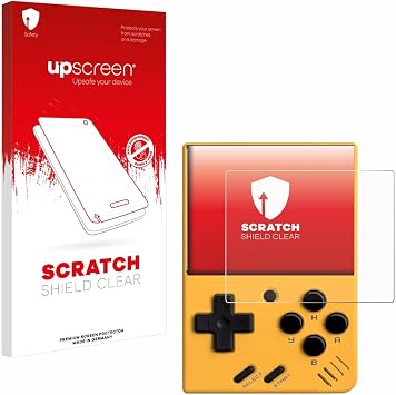 upscreen Scratch Shield Screen Protector Compatible with Miyoo Mini V4 - HD-Clear, Anti-Fingerprint