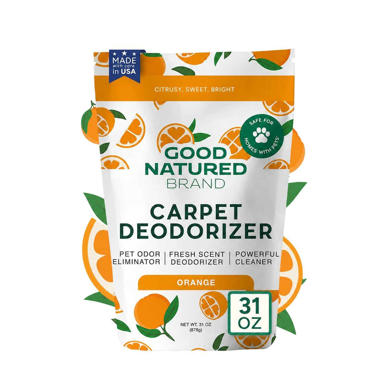 Good Natured Brand Carpet Deodorizer &amp; Pet Odor Eliminator Powder, 31oz