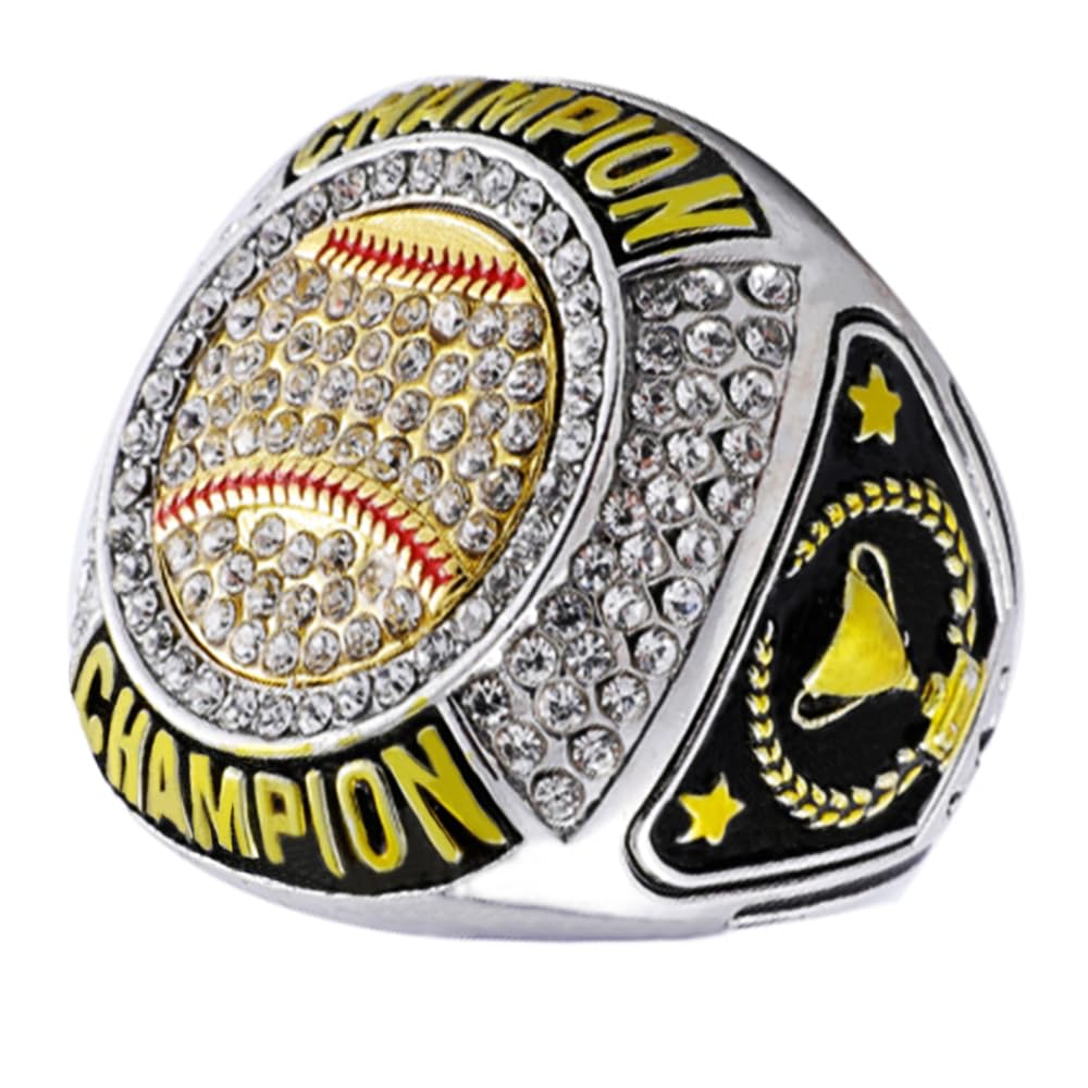 guancrown Baseball Championship Ring Trophy Award Gift - jewelry and watches | Mubboo