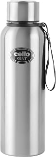 Cello Kent 750 Insulated Stainless Steel Flask 750 ml Silver | Double Wall, Vacuum Insulated, 24 Hrs Hot & Cold | Leakproo... Price In India