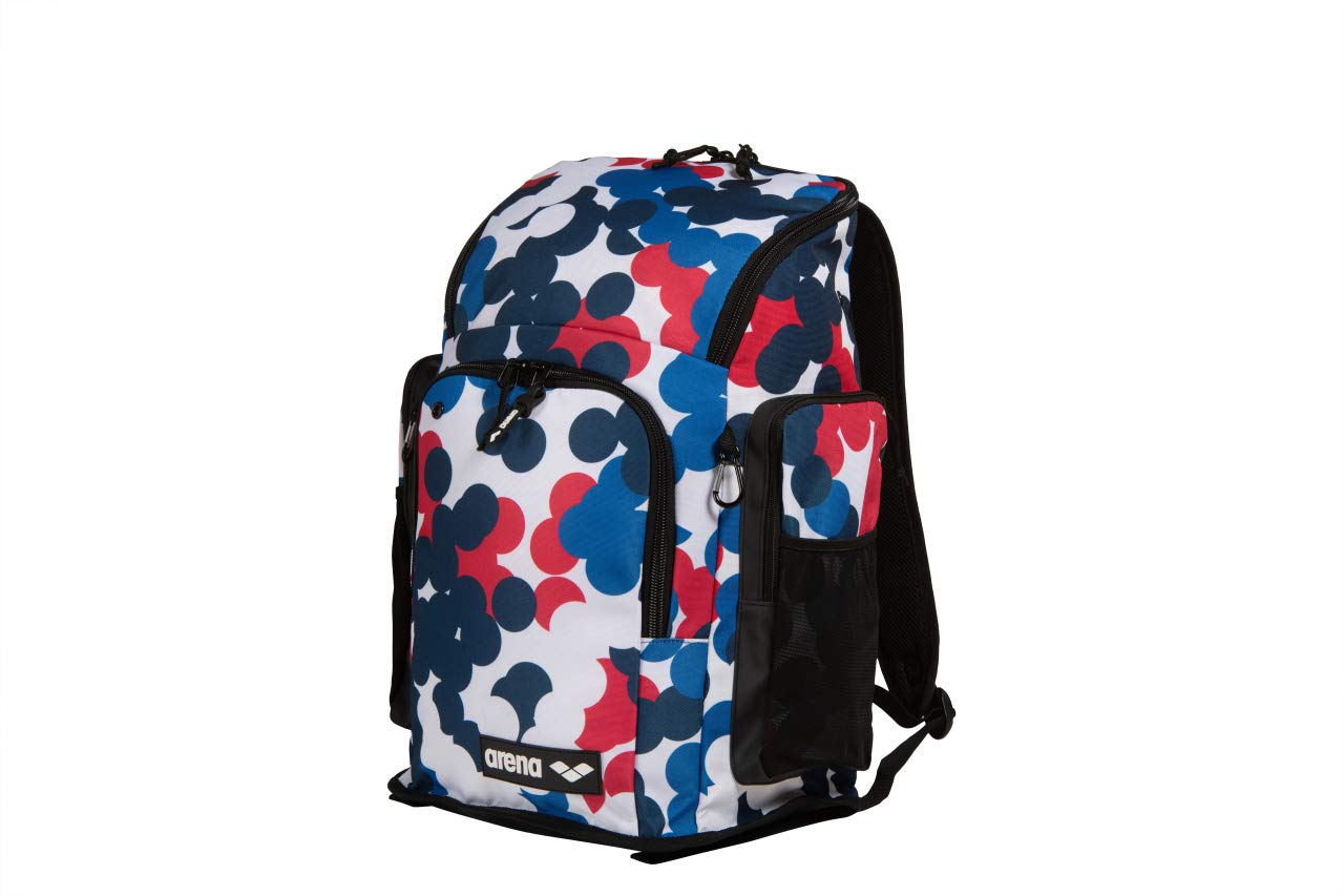 ArenaTeam 45L Swimming Athlete Sports Backpack Training Gear Bag For Men And Women, Arena Dots
