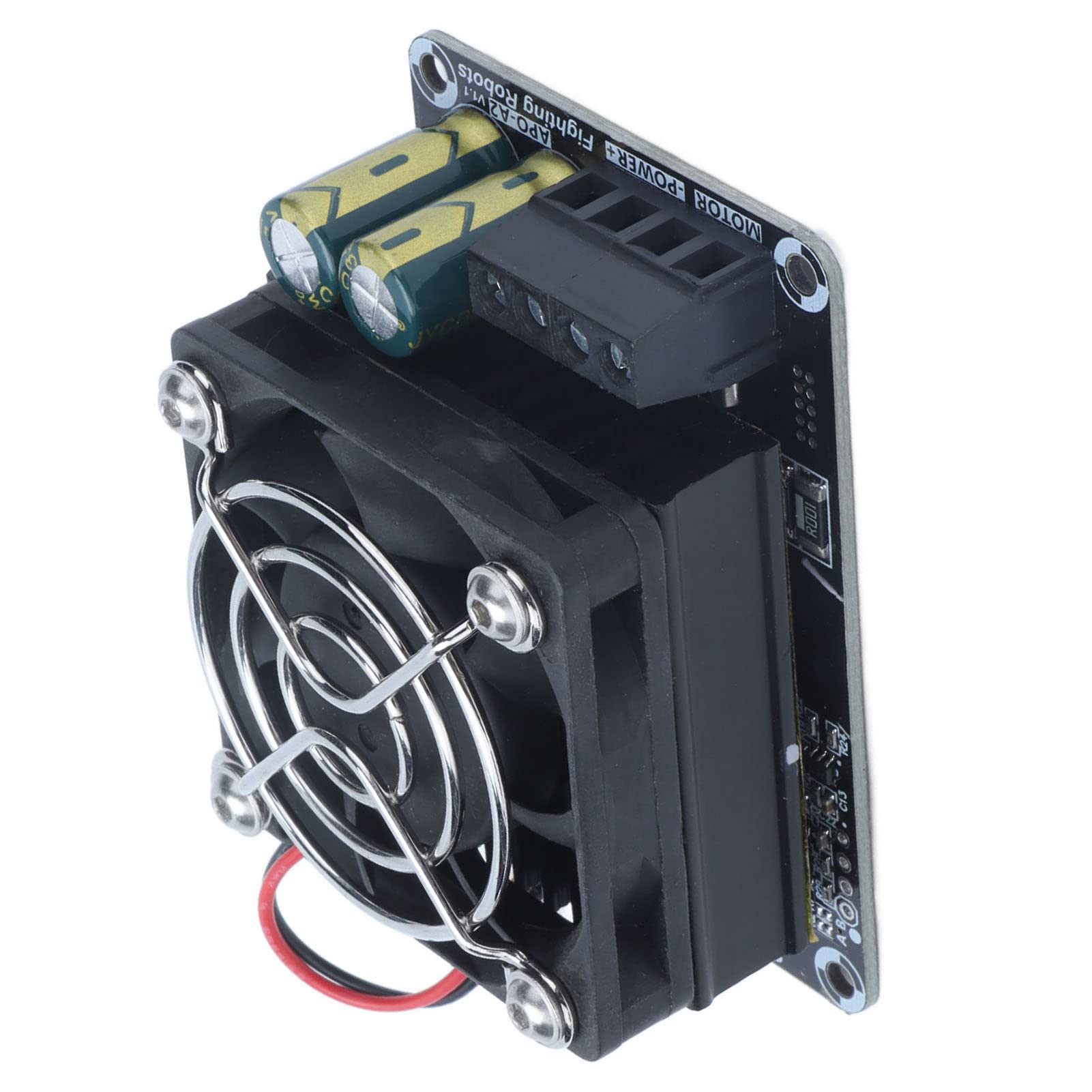 Sterownik Prędkości Silnika, Regulator Silnika Szczotkowego ABS, Sterowanie 7 V 35 V 40 A DC CW CCW z Sygnałem Odbiornika i Wymuszonym Chłodzeniem Powietrzem dla Modeli RC Inteligentne