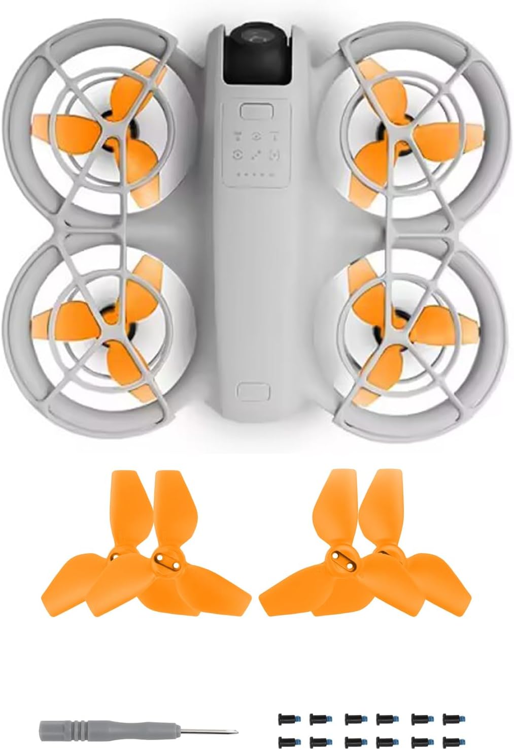 4 Pcs Propellers for DJI Neo Drone, Quick-Release Replacement Props Wings Blades for DJI Neo Drone Accessories