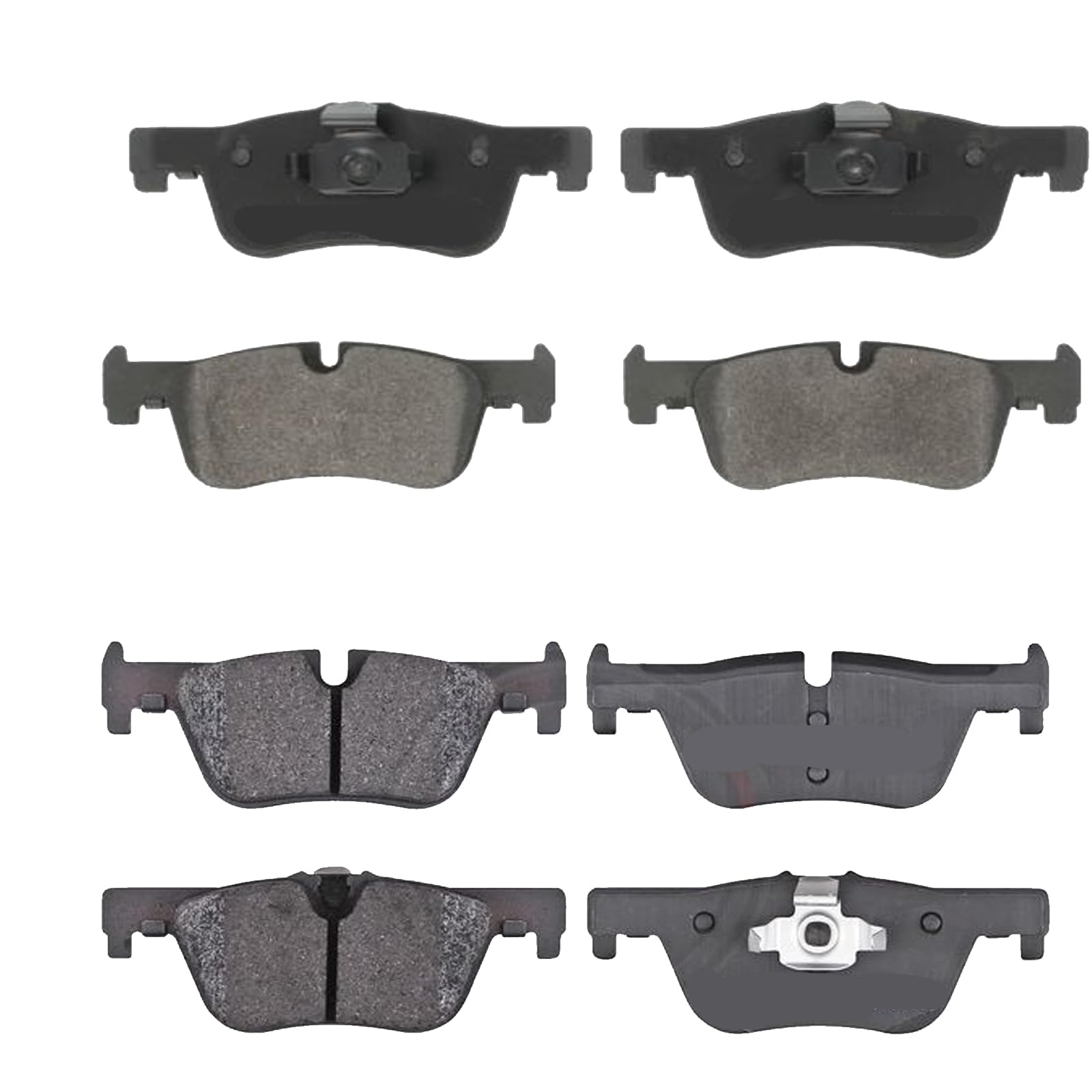 Kit Pastiglie Pattini Pasticche Anteriori e Posteriori compatibile con BMW 2 (F22,F87,F23,F44,F45,F46)