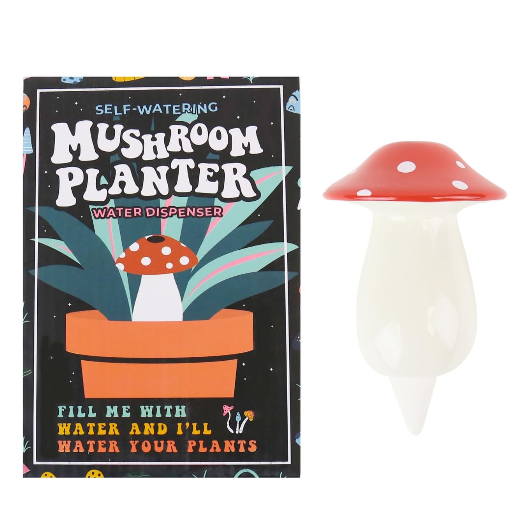 Jardinière champignon distributeur d'eau Gift Republic idée cadeau déco