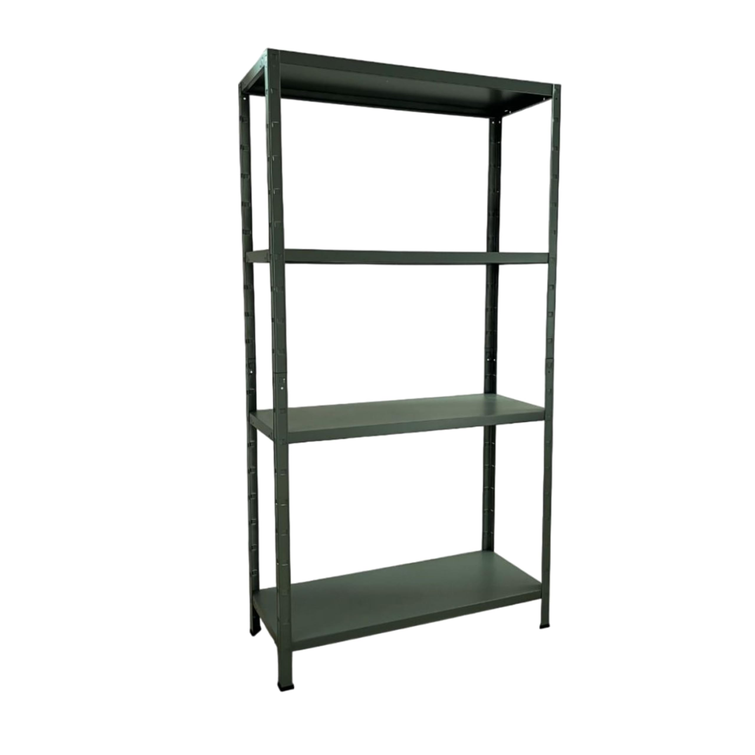 SCHULTE Steckregal Regalwelt – Vierfaches Steckregal 180x100x40 cm, grau-grün