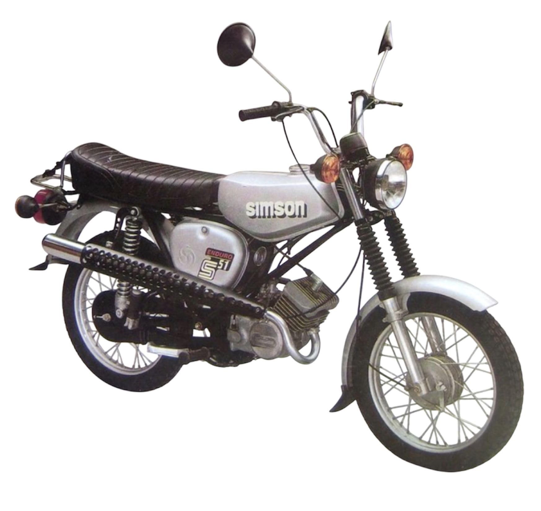 SITZBANK SATTEL MOPED (2-Sitzer) IN SCHWARZ - OBERFLÄCHE STRUKURIERT für SIMSON S50 / S51 / S60 / S70 FAHRZEUGE - STRUKTURIERT