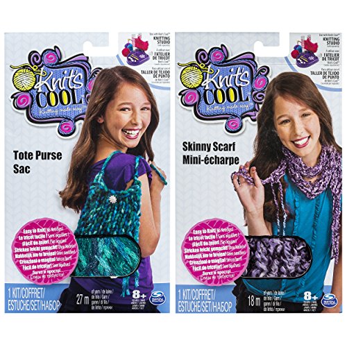 Knits Cool Project Purse + Scarf Bundle Kit