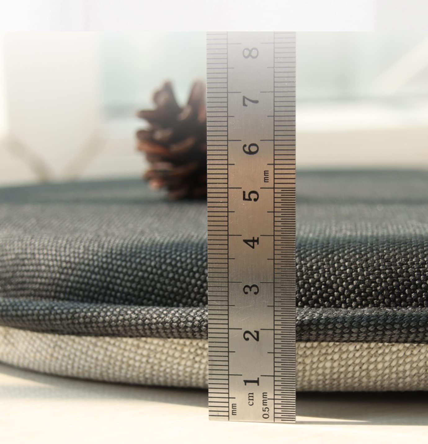 クッション ダイニングチェアクッション 滑り止めシートパッド ラウンドソフトチェアマットシートパッド ホームキッチンチェアシートクッ