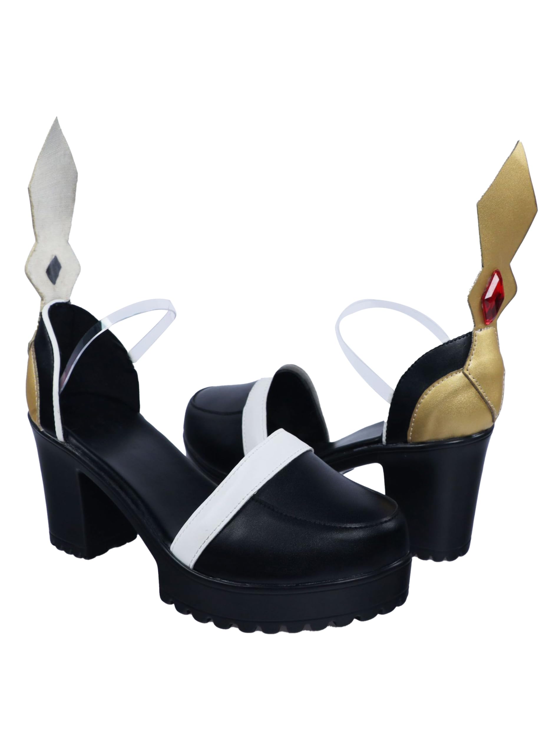 Genshin Impact Chevreuse Cosplay Shoes for Halloween, Anime and Game Conventions(36)